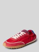 HOFF Sneaker aus Leder-Mix mit Logo-Detail Modell 'Bridge' in Rot, Grö...