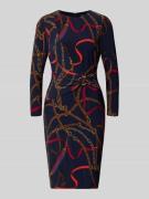 Lauren Ralph Lauren Eng anliegendes Etuikleid Modell 'FABIANA' in Mari...