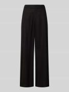 ICHI Wide Leg Pants mit Eingrifftaschen Modell 'LINNO' in Black, Größe...