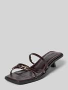 ALOHAS Sandaletten aus echtem Leder Modell 'Liko' in Dunkelbraun, Größ...