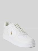 Polo Ralph Lauren Low Top Sneaker aus echtem Rindsleder in Weiss, Größ...