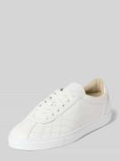 Copenhagen Sneaker aus echtem Leder mit Logo-Prägung in Weiss, Größe 3...