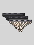 HUGO String aus Baumwoll-Mix im 3er-Pack in Black, Größe L