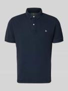 Superdry Regular Fit Poloshirt mit Logo-Stitching in Marine, Größe L