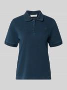 Marc O'Polo Regular Fit Poloshirt aus Baumwoll-Mix in Marine, Größe L