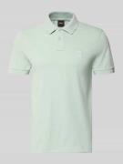 BOSS Orange Regular Fit Poloshirt aus Baumwoll-Mix Modell 'PASSENGER' ...