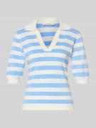 B.Young Slim Fit Poloshirt aus Viskose-Mix Modell 'Morla' in Hellblau,...