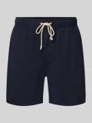 Gant Regular Fit Shorts mit elastischem Bund Modell 'SUNFADED' in Mari...