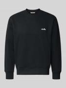 Ellesse Sweatshirt mit Rundhalsausschnitt und Label-Stitching in Black...