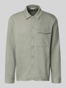 Casual Friday Regular Fit Hemdjacke mit Kentkragen Modell 'BRO' in Dun...