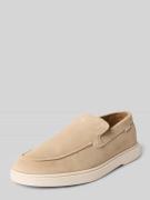 PS Poelman Loafer aus echtem Leder Modell 'LIAM' in Beige, Größe 40