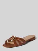 Lauren Ralph Lauren Pantoletten aus echtem Leder Modell 'BLAIKE SLIDE'...