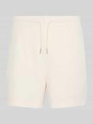 Calvin Klein Jeans Sweatshorts mit Tunnelzug in Offwhite, Größe M