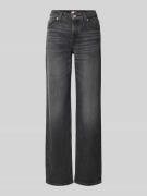 Tommy Jeans Straight Leg Low Rise Jeans aus Baumwoll-Mix in Black, Grö...