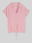 Tom Tailor Relaxed Fit Bluse aus Viskose in Pink, Größe 34