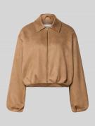 Only Regular Fit Blouson mit Umlegekragen Modell 'EVA' in Camel, Größe...