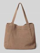 Hey Marly Shopper aus Kalbsleder mit Label-Detail in Hellbraun, Größe ...