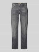 Blend Regular Fit Jeans mit Eingrifftaschen Modell 'ROCK' in Dunkelgra...