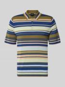 PAUL SMITH Slim Fit Poloshirt aus reiner Wolle in Strick-Optik in Grue...