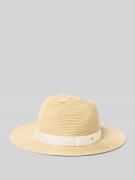 Lauren Ralph Lauren Strohhut mit Hutband Modell 'PCK CL FD U' in Beige...