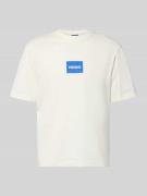 Hugo Blue Regular Fit T-Shirt aus reiner Baumwolle Modell 'NAYONIX' in...