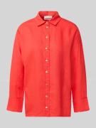 Christian Berg Woman Regular Fit Hemdbluse aus reinen Leinen in Rot, G...