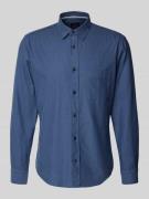 OLYMP Level Five Slim Fit Freizeithemd mit Kentkragen in Marine, Größe...