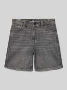 Jack & Jones Straight Fit Shorts mit Logo-Patch Modell 'Tony' in Black...