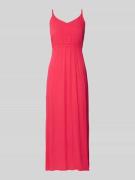 ICHI Midikleid aus Viskose mit tiefem Rückenausschnitt in Pink, Größe ...