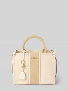 Liu Jo White Handtasche mit Label-Applikation Modell 'RIDHI' in Beige,...