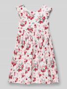 Blue Seven Regular Fit Kleid mit Allover-Motiv-Print in Offwhite, Größ...