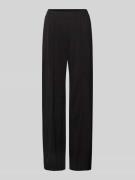 YAS Hose mit Längsnähten und Eingrifftaschen Modell 'LYSA' in Black, G...