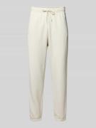 CHAMPION Sweatpants mit elastischem Bund in Offwhite, Größe M