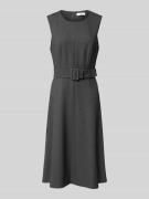 comma Midikleid mit Viskose-Anteil Modell 'September' in Anthrazit, Gr...