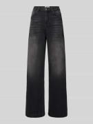 Goldgarn Bootcut Jeans im Modell 'LUISENPARK' in Black, Größe 31