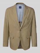 Christian Berg Men 2-Knopf-Sakko mit Reverskragen in Schilf, Größe 25