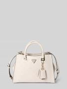 Guess Handtasche in Leder-Optik Modell 'Cresida' in Offwhite, Größe 1