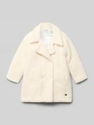 Guess Jacke aus Teddyfell in Ecru, Größe 110