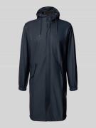 RAINS Parka mit Kapuze in Marine, Größe L