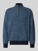 BOSS Orange Regular Fit Troyer aus Woll-Mix mit Yak-Anteil Modell 'KOB...