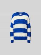 Closed Pullover mit gerippten Abschlüssen in Royal, Größe L