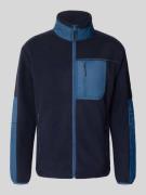 Icepeak Fleecejacke mit Stehkragen Modell 'MOHAWK' in Marine, Größe L