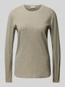 Be Pure Dutch Langarmshirt mit Rundhalsausschnitt in Gold, Größe S