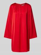 Christian Berg Woman Selection Midikleid mit Raffungen in Rot, Größe 3...