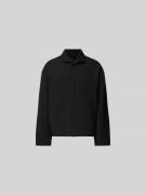 WON HUNDRED Blouson mit Abdeckleiste in Black, Größe 48