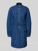 Weekend Max Mara Jeanskleid mit Taillengürtel Modell 'EURO' in Blau, G...