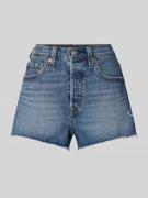 Levi's® Regular Fit Jeansshorts im 5-Pocket-Design Modell '501' in Jea...