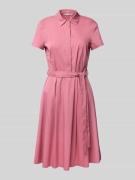 Christian Berg Woman Selection Hemdblusenkleid mit Bindegürtel und kur...