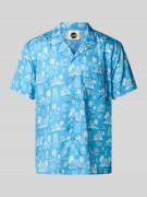 BOARDIES Freizeithemd mit Knopfleiste Modell 'Maya' in Hellblau, Größe...