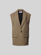 Iro Weste mit Woll-Anteil in Khaki, Größe 40